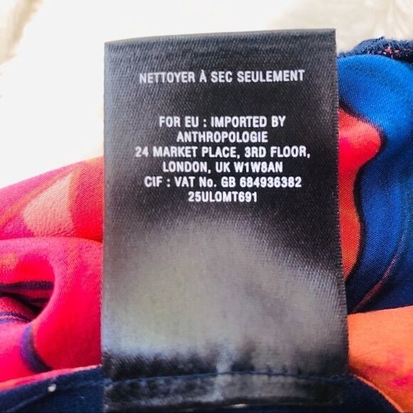 Leifsdottir Anthropologie Malva Floral print top - Picture 5 of 8